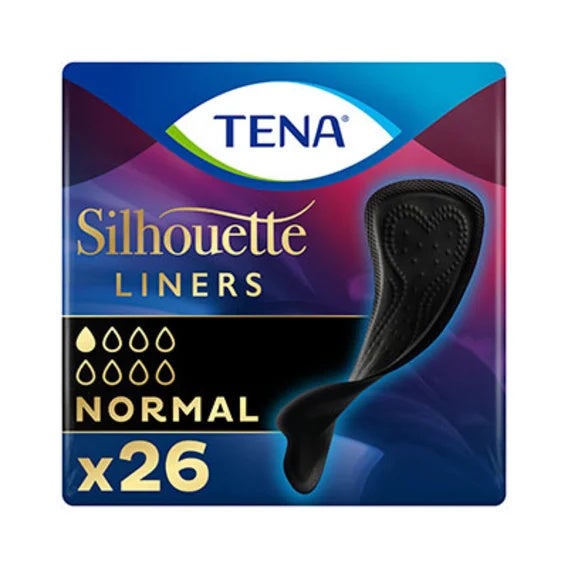 Silhouette Protegeslip Incontinencia Femenina Noir Normal 26 Uds