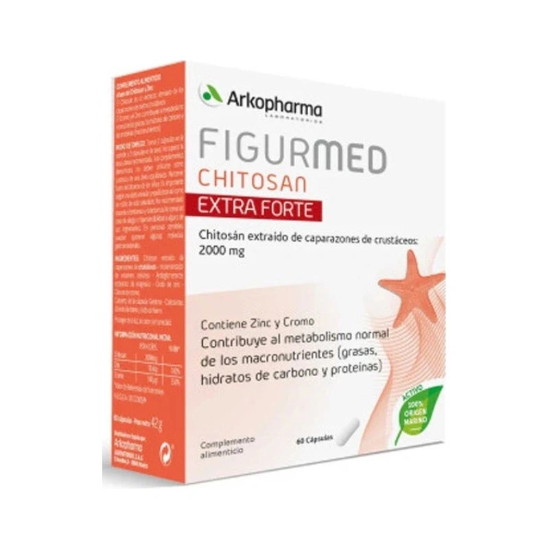 Figurmed Chitosan Extrafuerte 60 Capsulas