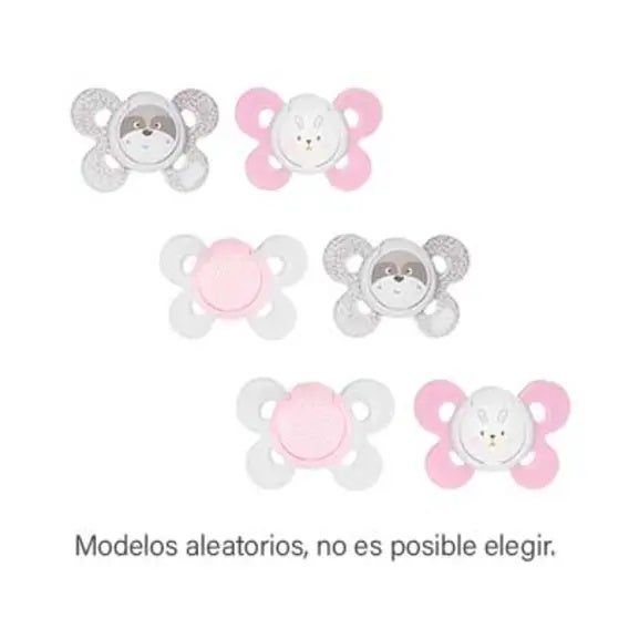 Chupete Physio Comfort Silicona Niña 0-6M 2 Un Surtido