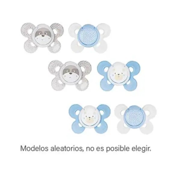 Chupete Physio Comfort Silicona Niño 2-6 Meses 2 Un