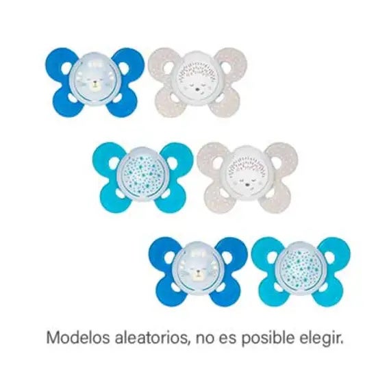 Chupete Physio Comfort Silicona Niño 16 Meses+ 2 Un