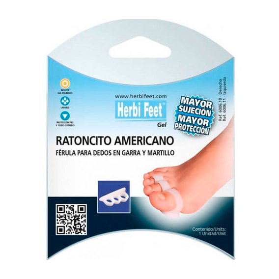 Feet Gel Ratoncito Americano Izquierdo