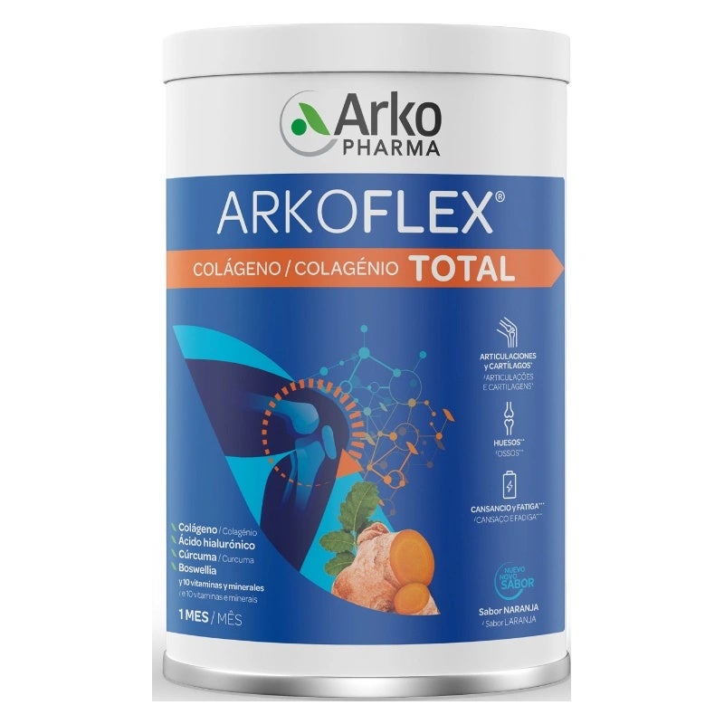 Arkoflex Colágeno Total Sabor Naranja 390Gr