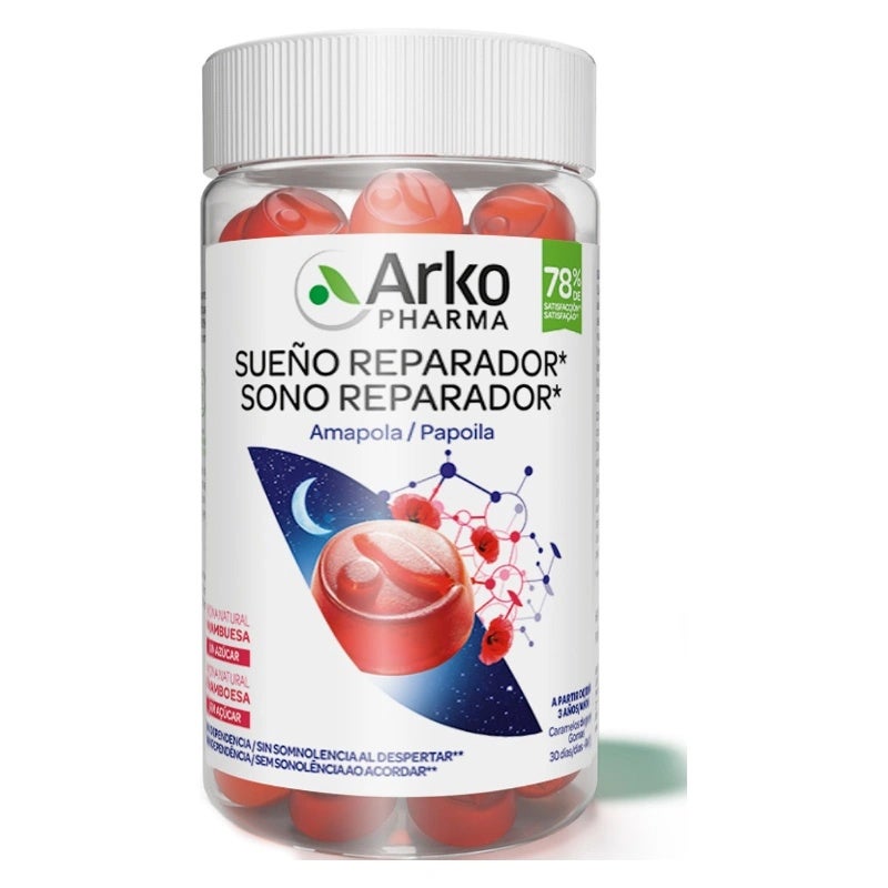 Arkogummies Sueño Reparador. Amapola. 60 Caramelos De Goma