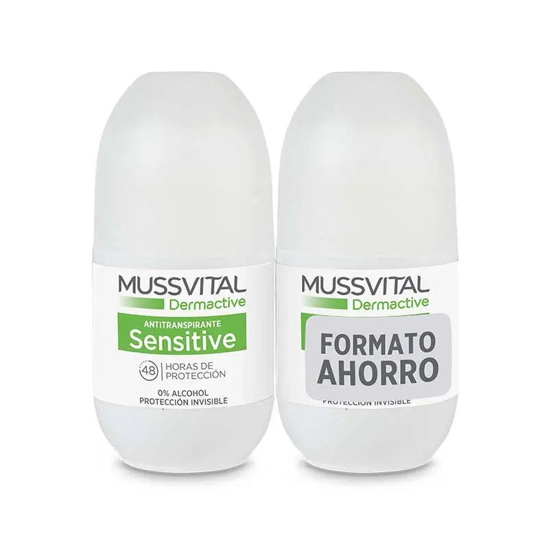 Lote Dermactive Desodorante Sensitive 2X Roll On