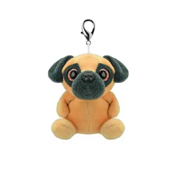 Peluche Clip Perro Pug