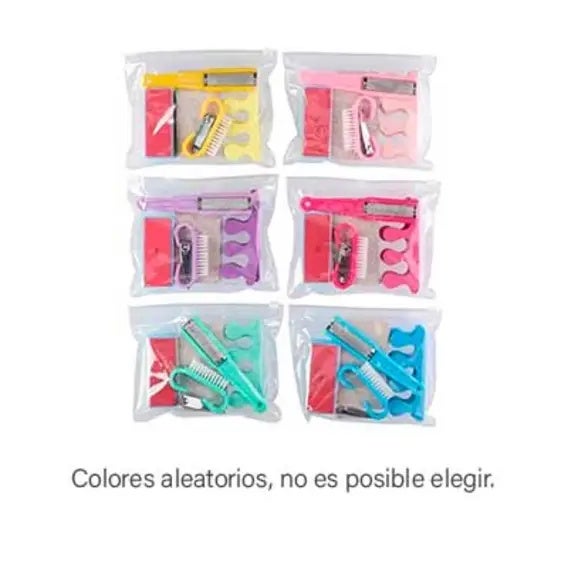 Set De Pedicura 7 Piezas Surtido