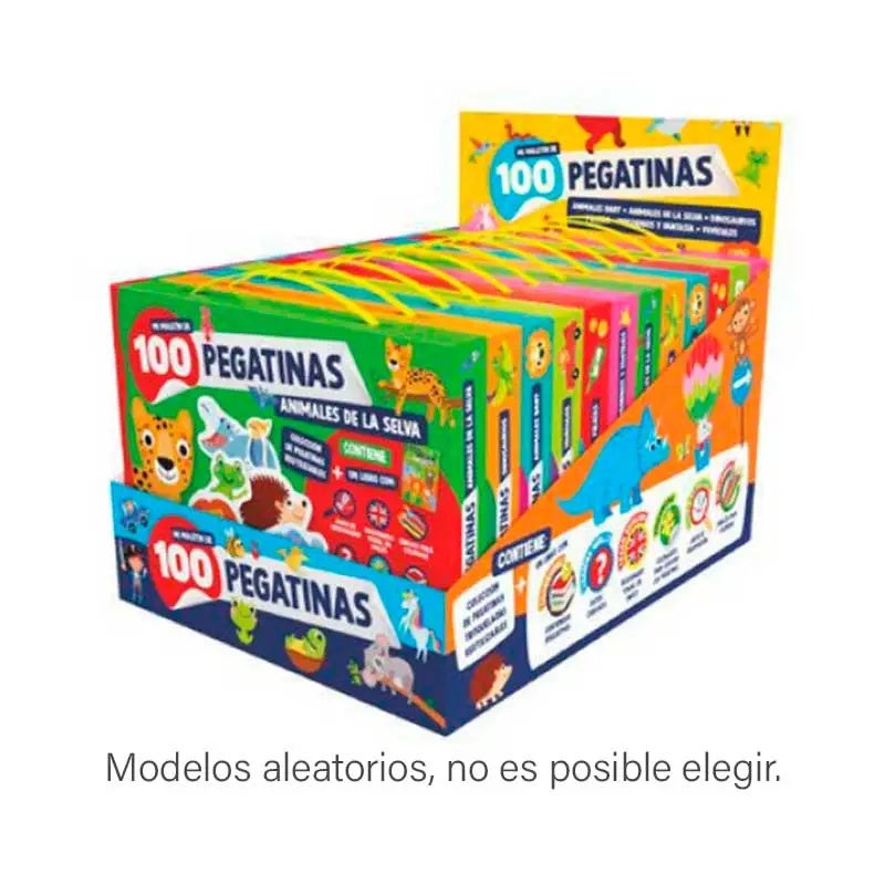 Maletin 100 Pegatinas Surtido