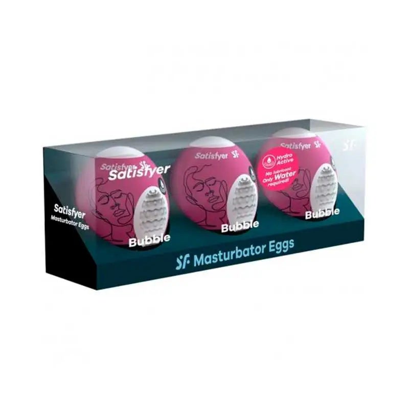 Masturbador Egg Set Bubble