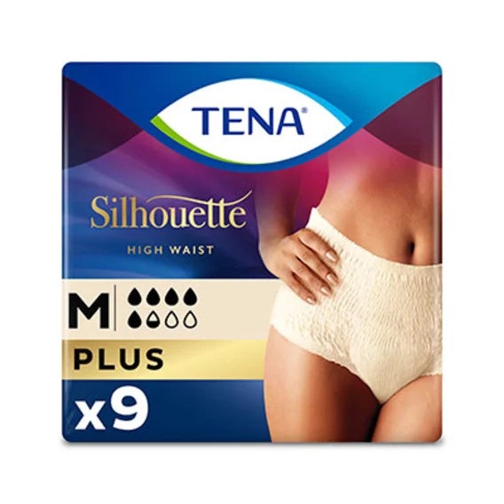 Silhouette Incontinencia Talla M Color Crema 9Uds