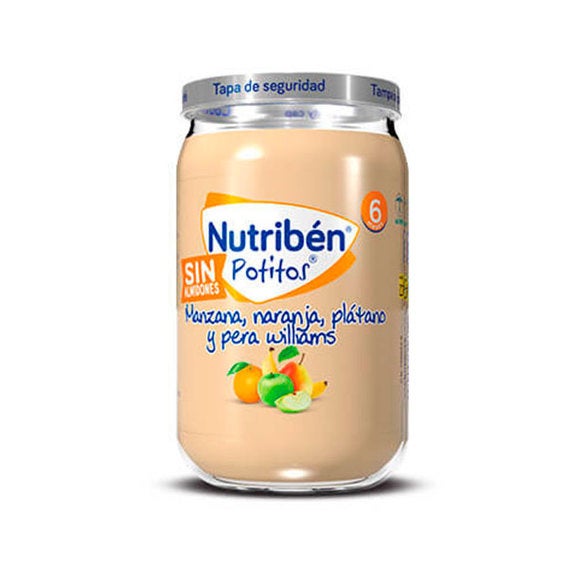 Potito De Naranja. Manzana. Platano Y Pera 235 Gr