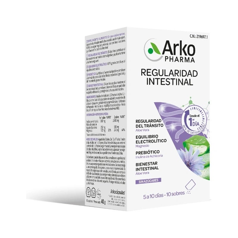 Arkocapsulas Regularidad Intestinal 10 Sobres