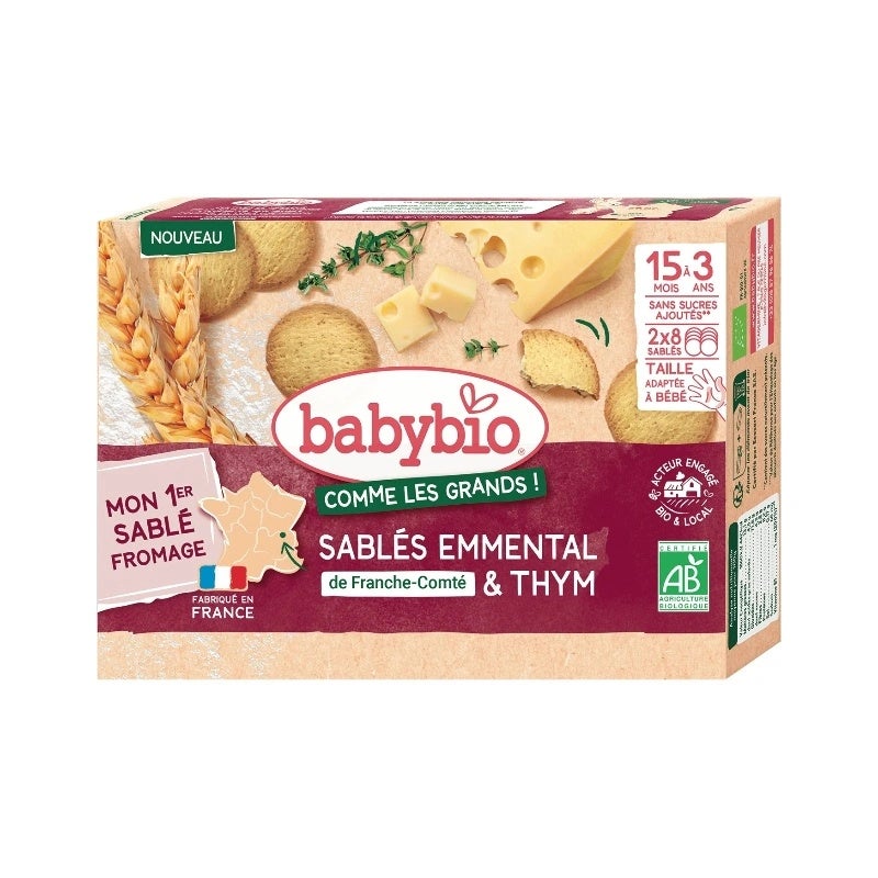 Babybio Crujientes De Queso Bio 72 Gr