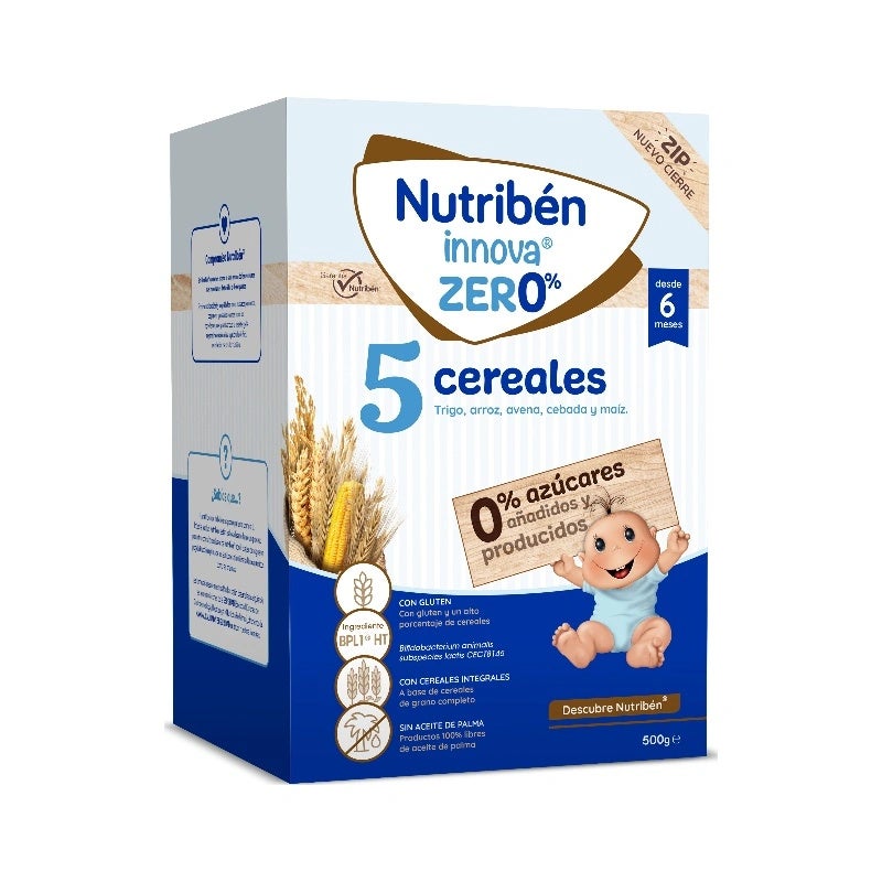 Papilla Innova 5 Cereales Sin Azucar Amos