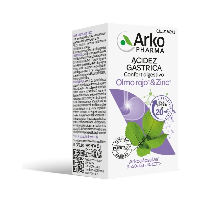 Arkocapsulas Acidez Gastrica 40 Capsulas