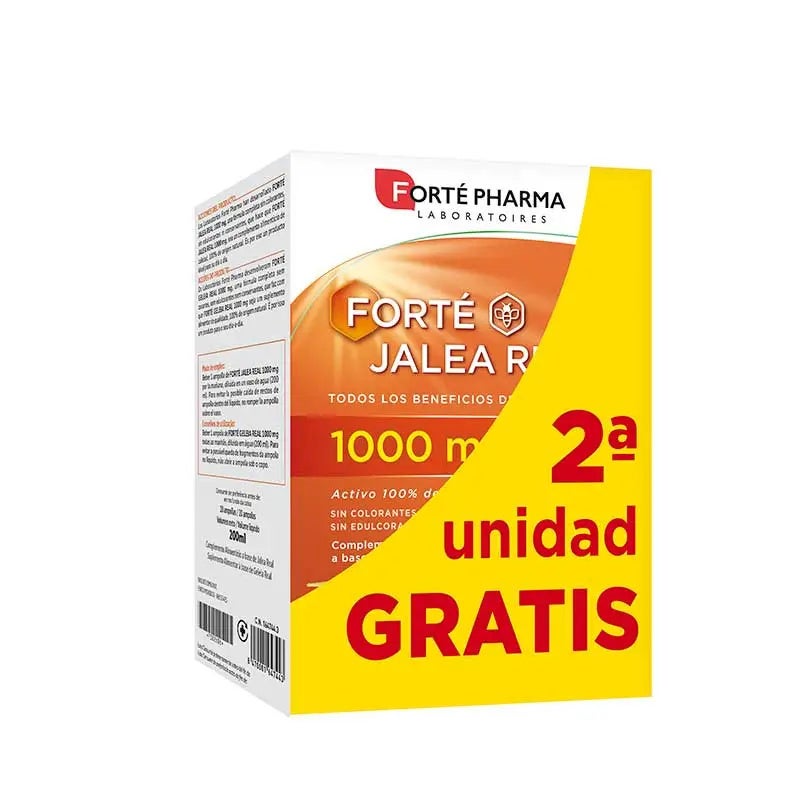 Jalea Real 1000 Mg Lote De 2X20 Ampollas