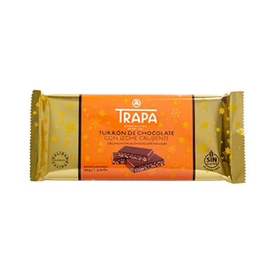 Turron Chocolate Con Leche Crujiente