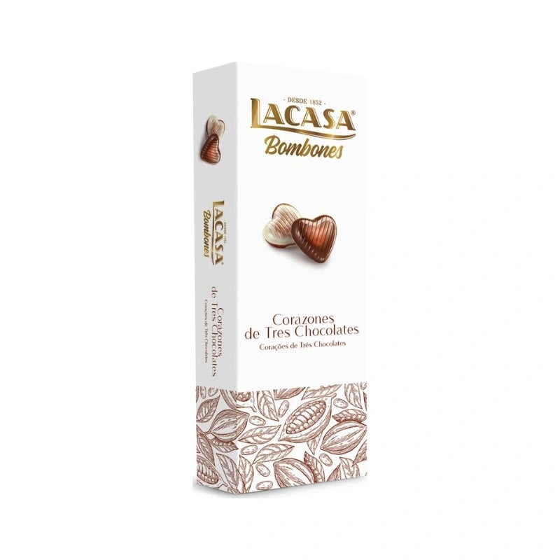 Bombones Corazon 3 Chocolate 65 Gr