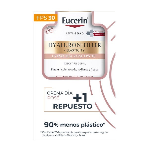 Pack Hyaluron Filler Elasticity Rosé SPF30