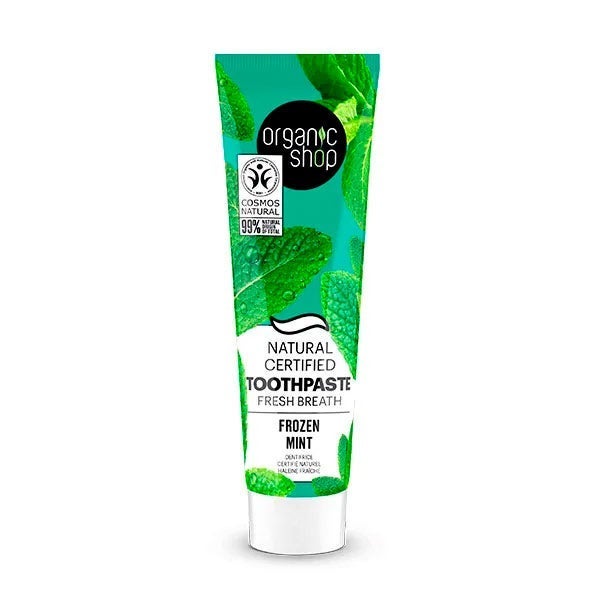 Natural Certified Toothpaste Frozen Mint