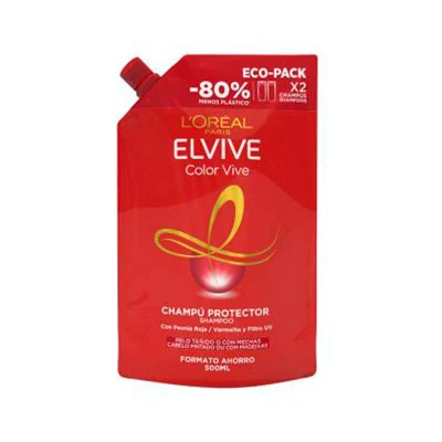 ELVIVE CHAMPU COLOR VIVE ECO PACK 500 ML