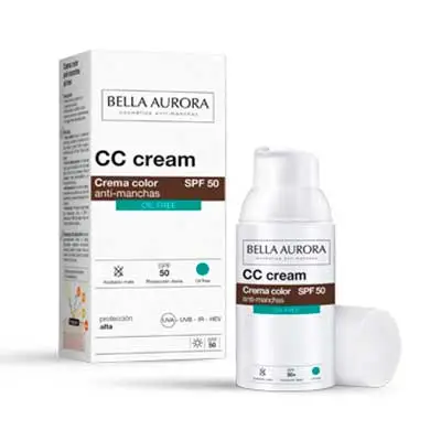 BELLA AURORA Cc cream spf 50 oil free 30 ml 