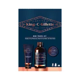 King c. gillette mini kit viaje esenciales cuidado de barba 
