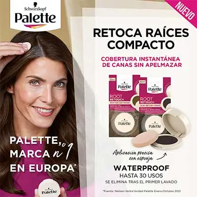 PALETTE COMPACT RETOCA RAICES CASTAÑO