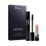 Diorshow <br> cofre diorshow pump 'n' volume 090 - mini rouge dior 100 velvet 1,5 gr - máscara y barra de labios 