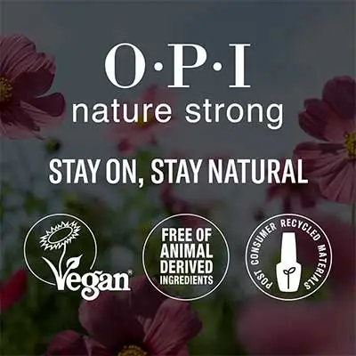 OPI Natural strong <br> top coat 