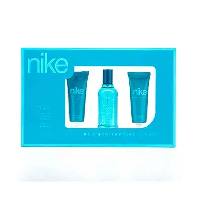 NIKE Set next gen turquoise vibes man edt 100 ml vaporizador + gel de baño 75 ml + after shave 75 ml 