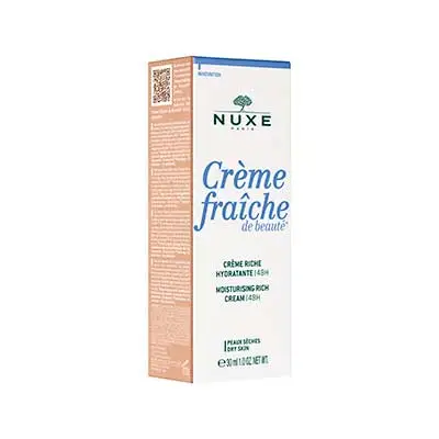 NUXE Fraiche beaute 48 horas crema hidratante rica tubo 30 ml. 