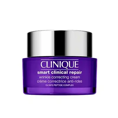 CLINIQUE Smart clinical repair <br> crema hidratante antiarrugas <br> todo tipo de pieles 