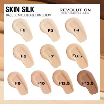 REVOLUTION Base de maquillaje serum skin silk 
