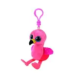 35210 peluche clip gilda-pink flamingo 10 cm 