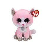 TY 36366 peluche fiona-pink cat 15 cm 