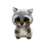 TY 36375 peluche raccoon - gray 15 cm 
