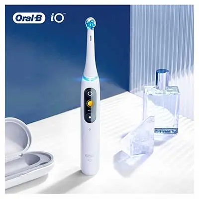Oral-B iO Recambios Ultimate Clean en Blanco - Pack de 6