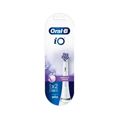 ORAL-B Io recambio radiant white i-2 unidades 