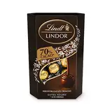 Bombones chocolate lindor cornet negro 70% cacao 200 gr 