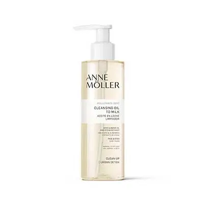 ANNE MOLLER Clean up cleansing oil to milk 200 ml 