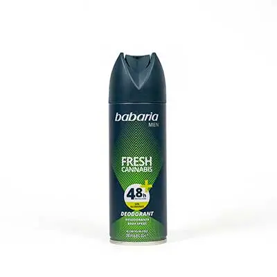 BABARIA Desodorante for men spray cannabis 150 ml 