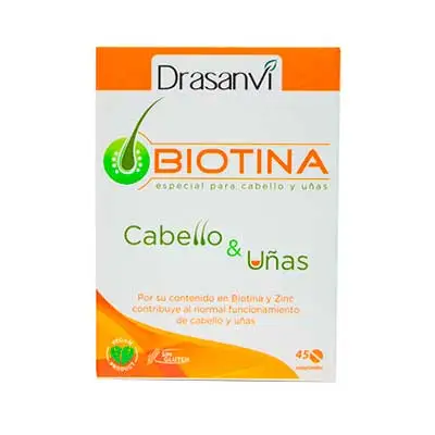 DRASANVI Biotina 400mcg 45 comprimidos 