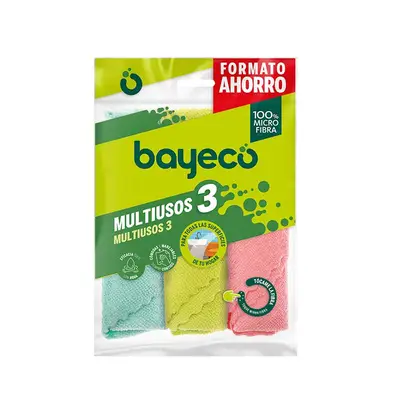 BAYECO Bayeta multiusos microfibra l-3 