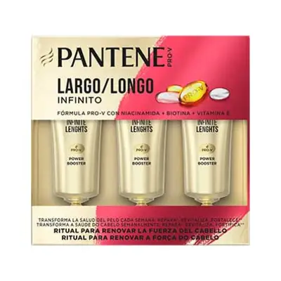 PANTENE AMPOLLAS LARGO INFINITO 3X15 ML