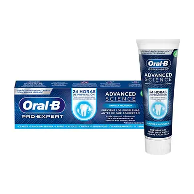 ORAL-B Pro expert advanced science limpieza profesional 75 ml 