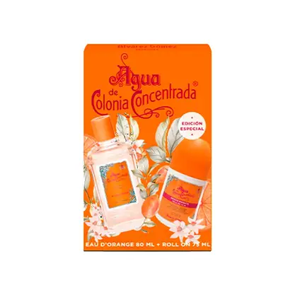 ALVAREZ GOMEZ Set orange 80 ml + desodorante 75 ml 