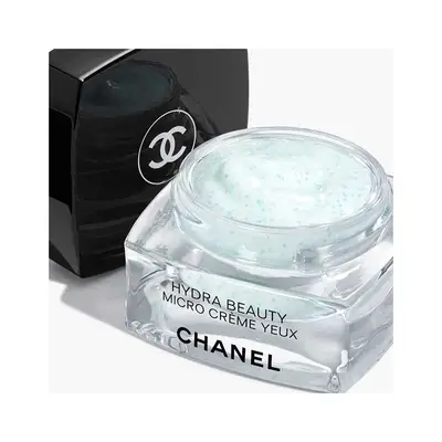 CHANEL Hydra beauty micro crème yeux <br> hidratante iluminador  <br> tarro 15g 