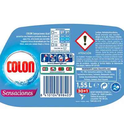 COLON Detergente sensaciones 31d 