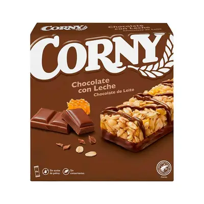 CORNY BARRITAS CHOCOLATE 6X25GR